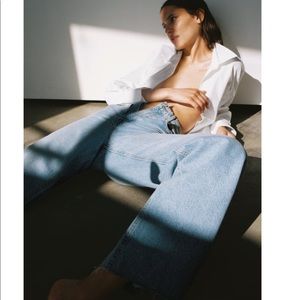 Zara 90s Full Length Jeans 8 NWT